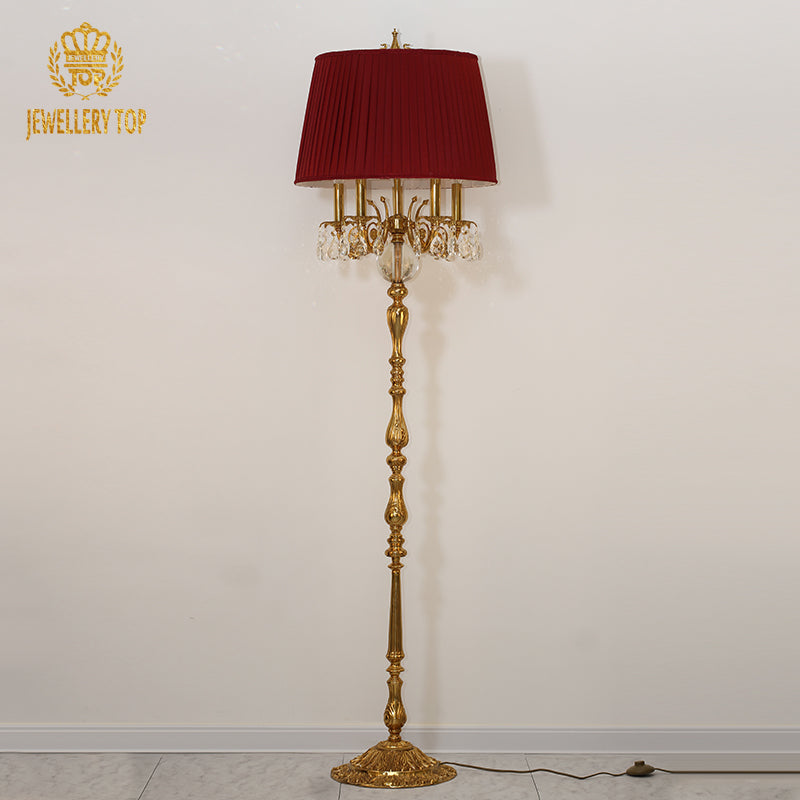 Brass Antique Floor Lamp