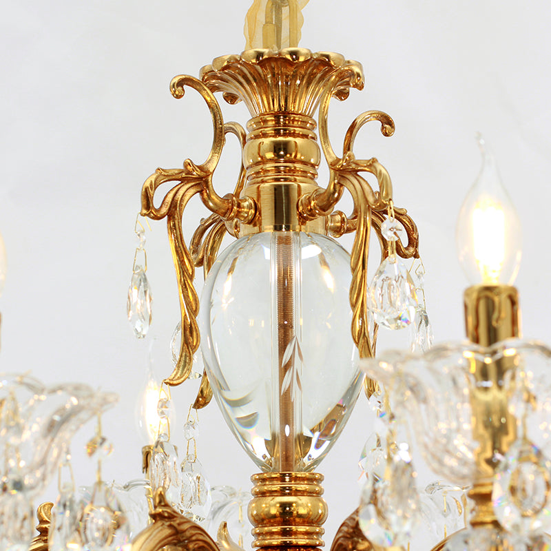 Petite Symphonie Céleste Brass Chandelier