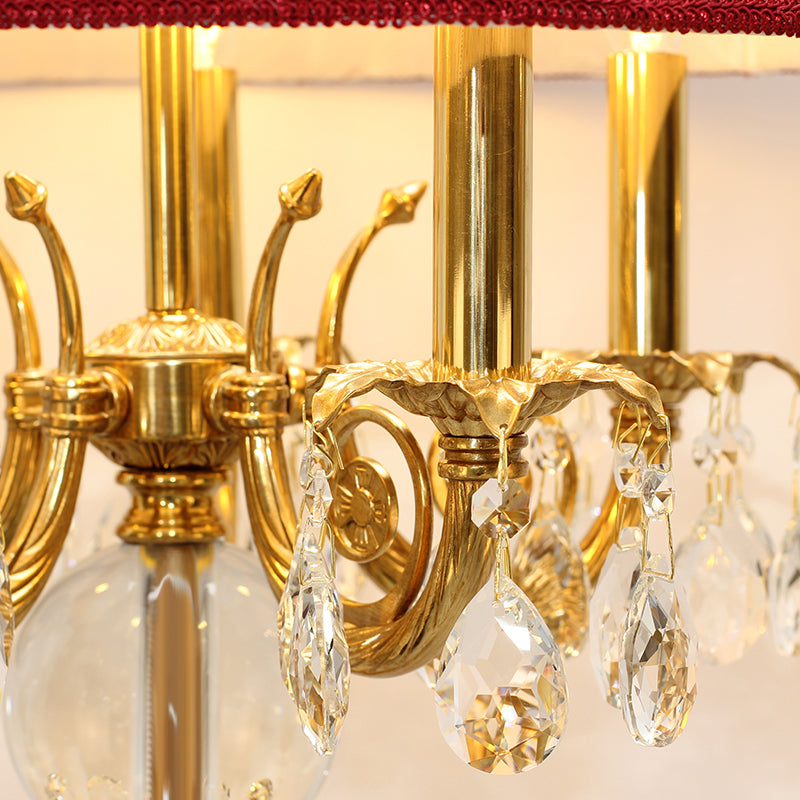 Brass Antique Floor Lamp