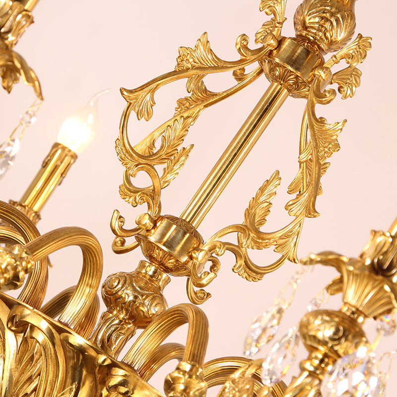 Petite Galerie Royale Brass Chandelier
