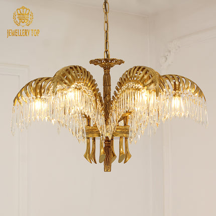 Classic Palm Chandelier