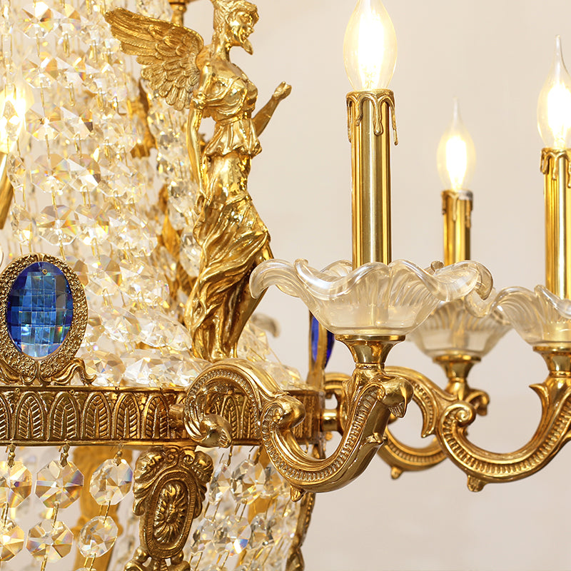 Chandelier de Versailles Ange Doré