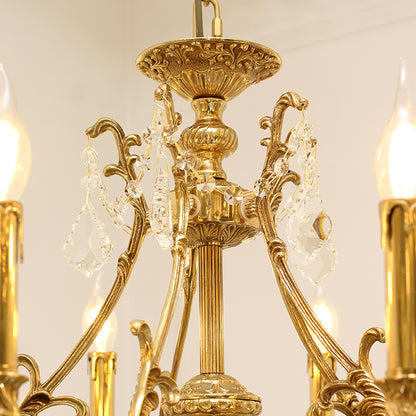 Opéra Garnier Étoile Brass Chandelier