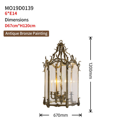 Galerie Véro-Dodat Brass Pendant Light
