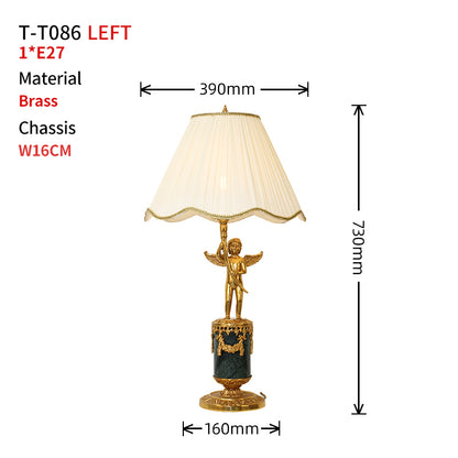 The Eros Baroque Table Lamp 28.7"