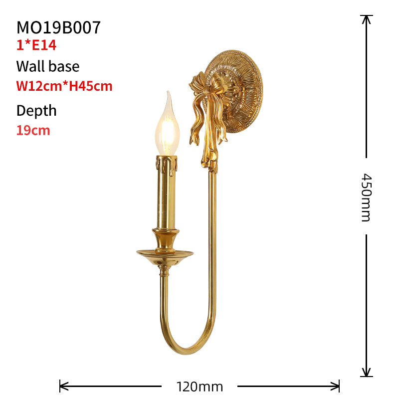 Noeud d’Or Wall Sconce