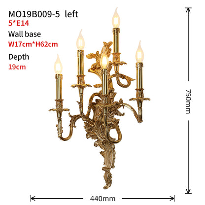 Victorian Gala Candelabra Sconce