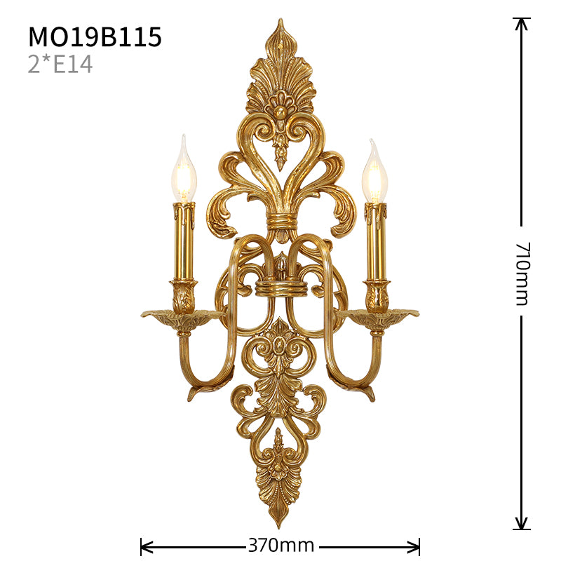 Symphony No. 2 Brass Sconce