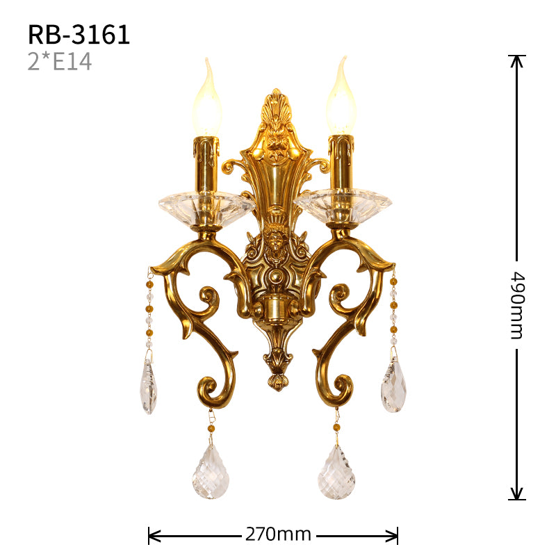 Couronne Royale Portrait Wall Lamp