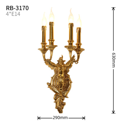 Renaissance Angelique Brass Wall Lamp