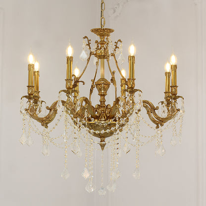 Opéra Garnier Étoile Brass Chandelier