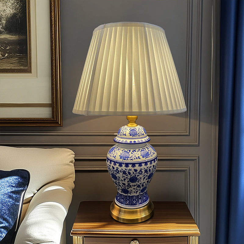 Blue And White Porcelain Table Lamp