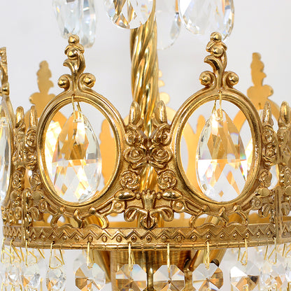 Jewellery Top Royal Crown Table Lamp - European Vintage Table Lamp Lighting