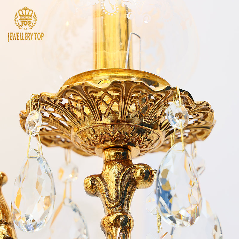 Royal Cornet Brass Sconce