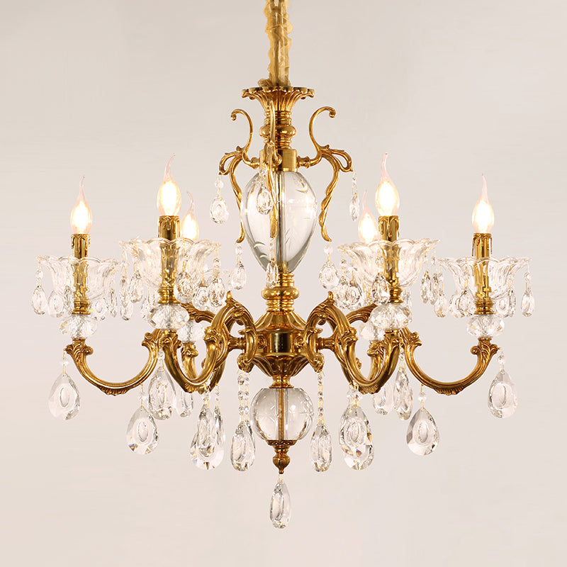Petite Symphonie Céleste Brass Chandelier