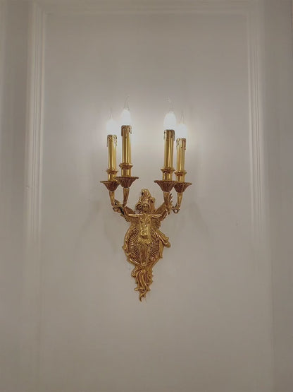 Renaissance Angelique Brass Wall Lamp