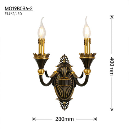 Radiant Fleur-de-Lys Wall Sconce